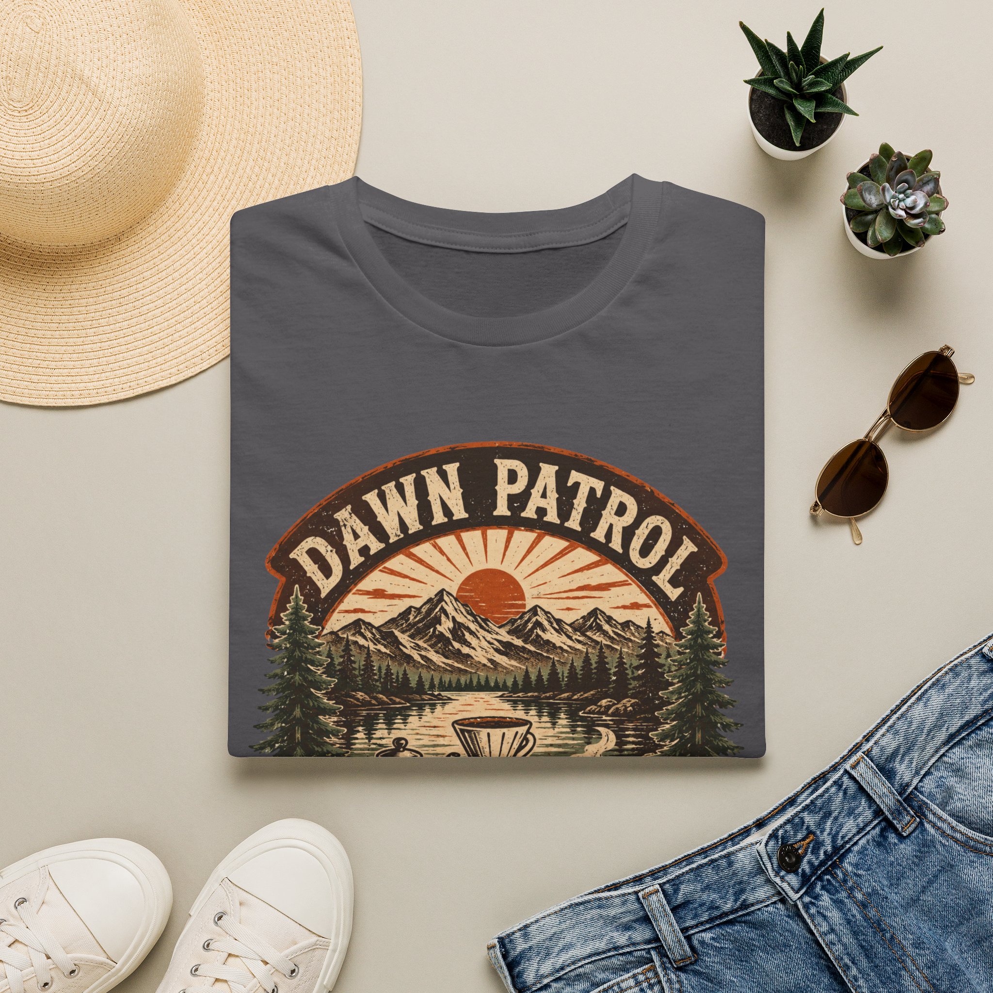 Dawn Patrol & Pour Overs T-Shirt - Image 25