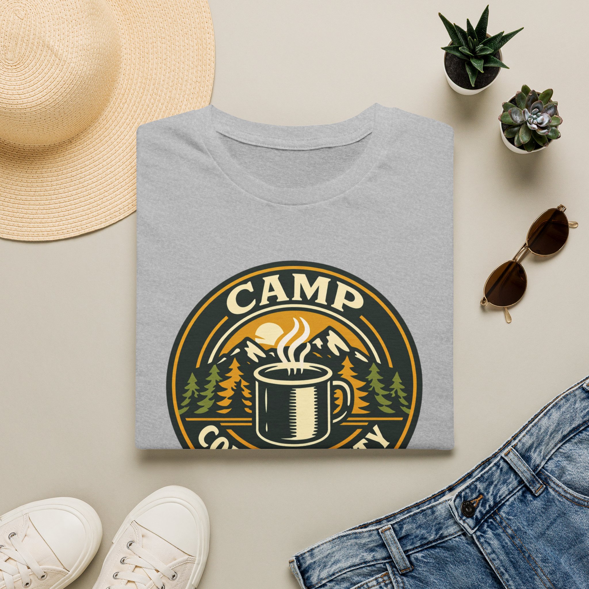 Camp Coffee Society T-Shirt - Image 9