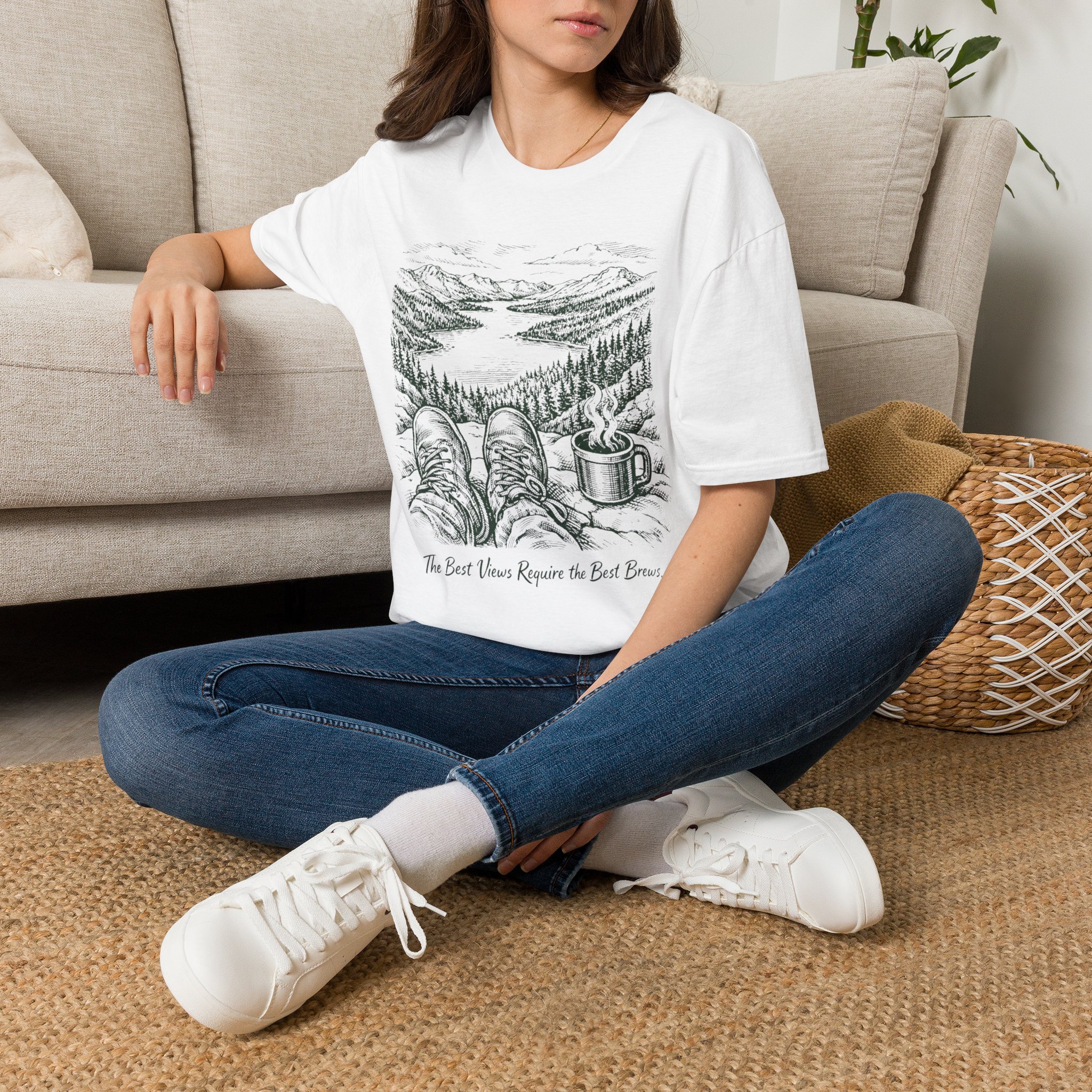 The Best Views Require The Best Brews T-Shirt - Image 2