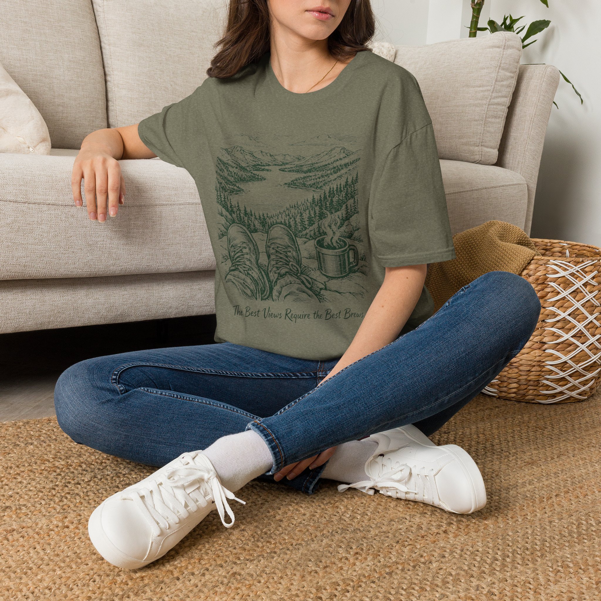 The Best Views Require The Best Brews T-Shirt - Image 10