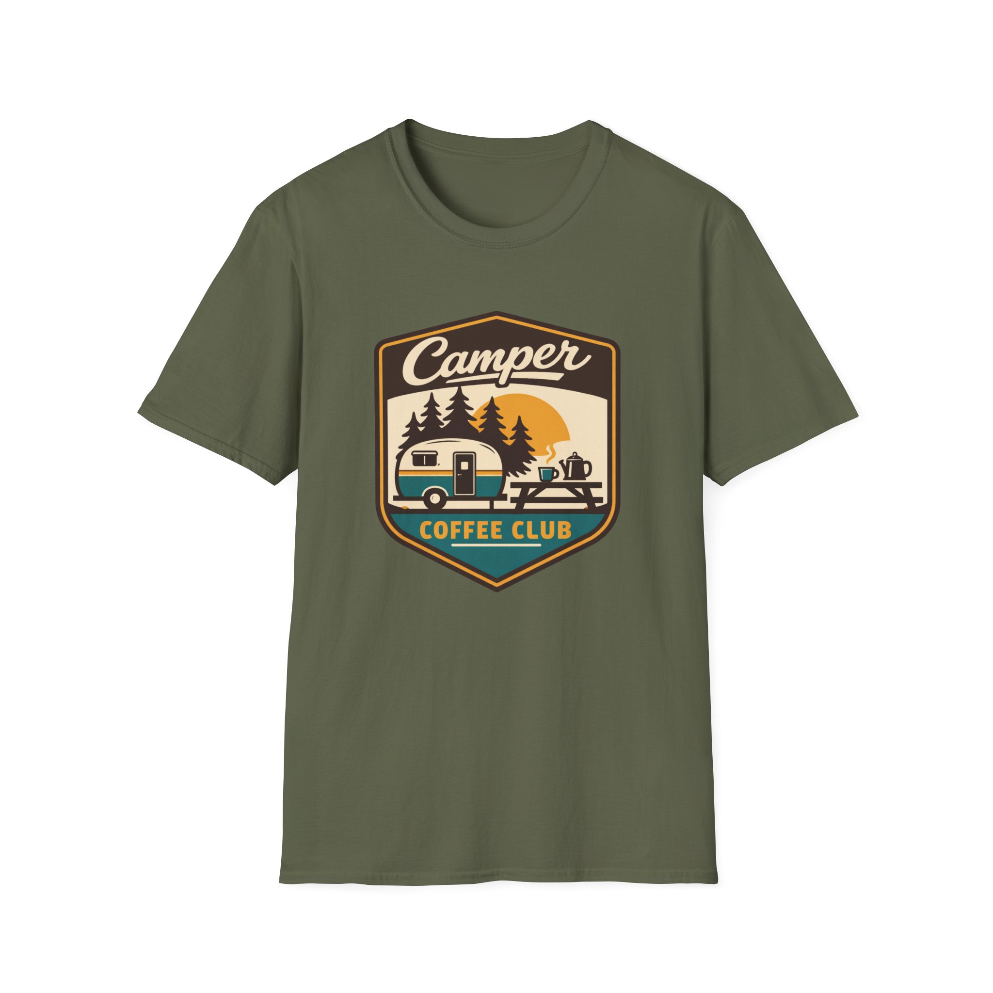 Camper Coffee Club T-Shirt - Image 19