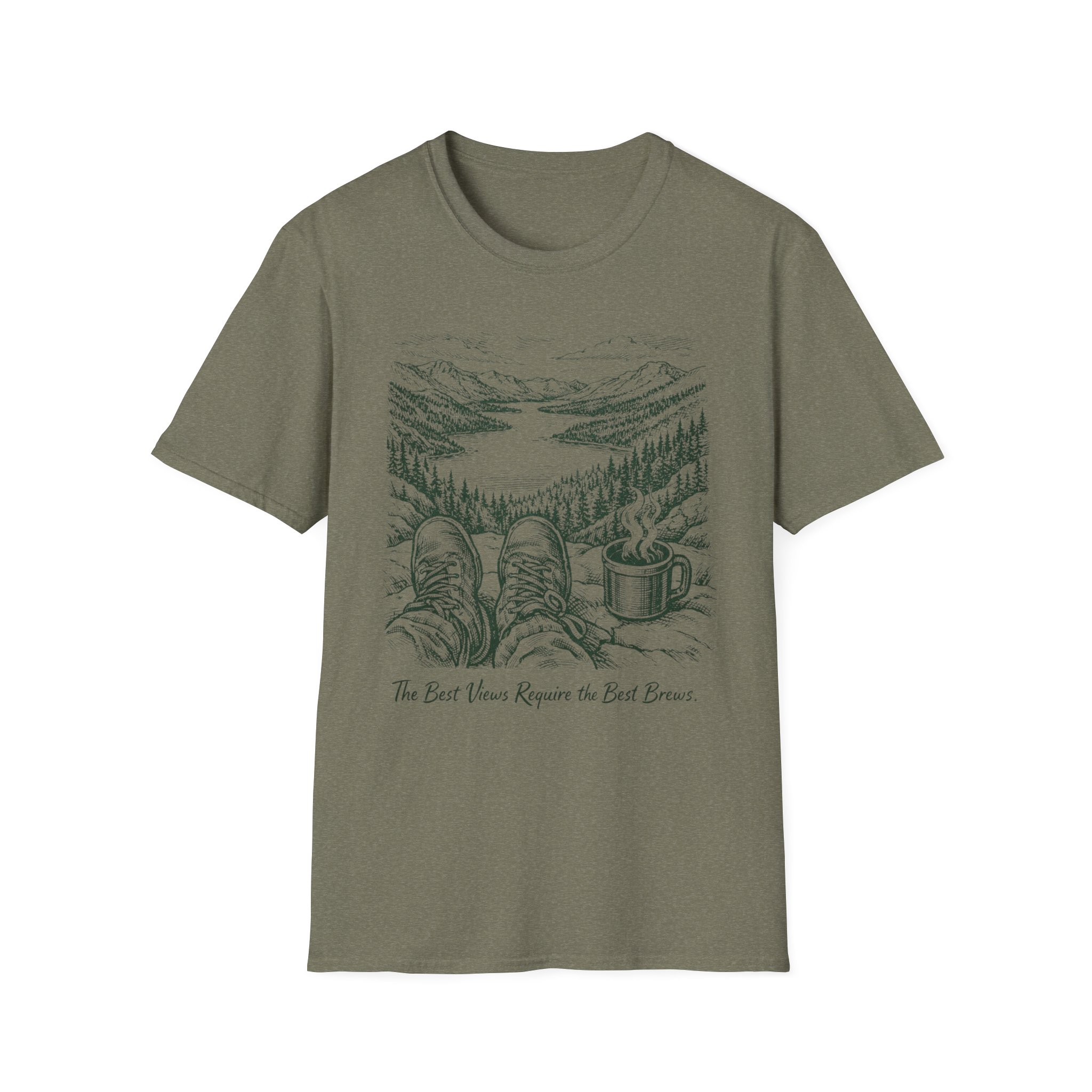 The Best Views Require The Best Brews T-Shirt - Image 11