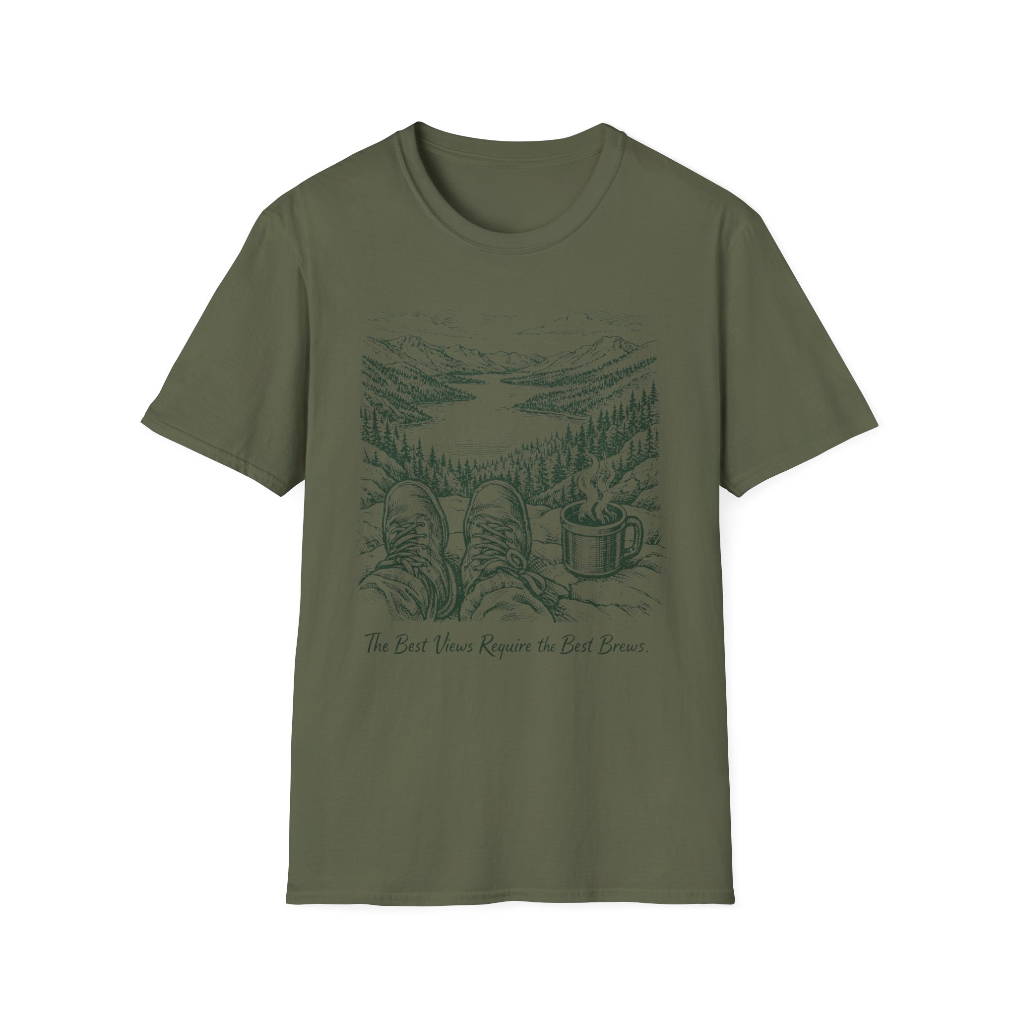The Best Views Require The Best Brews T-Shirt - Image 15